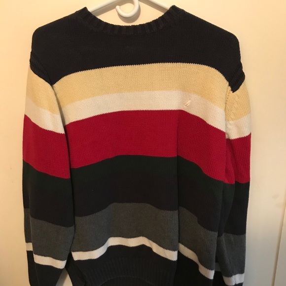 Vintage nautica striped sweater - Picture 2 of 3